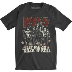 Let Me Go Rock N Roll Vintage T shirt Easy 30 day return policy Camisa Rock, Band Outfits, Rock Outfit, Vintage Band Tees, Rock Outfits, Rock Tees, Rock T Shirts, Let Me Go