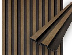 Otto Wall Panel in Walnut Panels Design, Wainscoting Panels, Wooden Wall Panels, 3d Wall Panels, Wood Panel Walls, Acoustic Panels, Ship Lap Walls, Burke Decor, Wood Slats