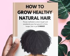 Etsy :: Your place to buy and sell all things handmade Protective Hairstyles For Hair Growth, Hairstyles For Hair Growth, Get Curly Hair, Hair Growth Rate, Grow Your Hair Faster, Grow My Hair, Perm Rod Set, Natural Hair Moisturizer, How To Grow Your Hair Faster