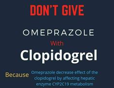 the words don't give, one prazle with clopidogrel