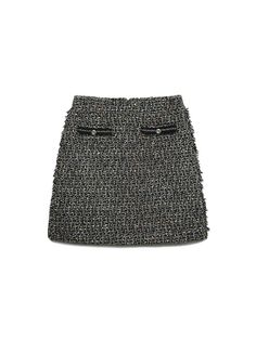 Composition : Acrylic 57%, Mohair 23%, Polyester 18%, Rayon 2% / Lining: Polyester 100%Color : Black_55,Black_66,Gray_55,Gray_66Country of Origin : CHINA Tweed Mini Skirt, Mini Skirt, Mini Skirts, Composition, China, Skirt, The Originals, Grey, Clothes For Women