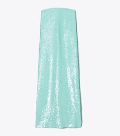 Sequin Strapless Dress: Women's Designer Dresses | Tory Burch Sequin Strapless Dress, Satin Wrap Skirt, Sequin Mesh Dress, Designer Bottoms, Linen Wrap Skirt, Dream Prom Dress, Business Woman Successful, Blue Sequin Dress, Eyelet Skirt