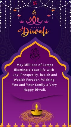 May millions of lamps illuminate your life with joy, prosperity, health and wealth forever. Wishing you and your family a very Happy Diwali. #dilkidiwali #printrist #greetings #posters #design #designs #greetingcard #trending Happy Diwali In English, Happy Diwali To Family, Subh Dipawali Poster, Happy Diwali To You And Your Family, Deepavali Poster Design, Happy Deepavali Design, Happy Deepavali Poster, Happy Diwali Family, Happy Diwali Images Wishes