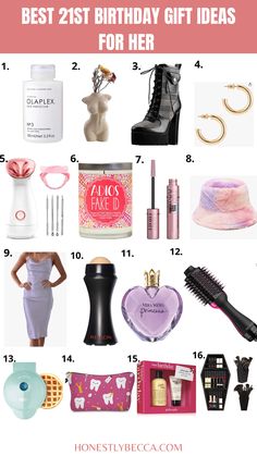 the best 21st birthday gift ideas for her