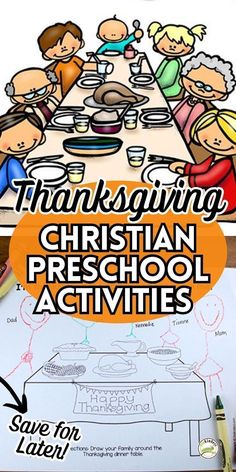 thanksgiving christian preschool activities for kids