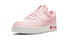 The Nike Air Force 1 Low “Thank You Plastic Bag - Pink Foam” is one of two February 2021 colorways of the “Uptown” that show love to a New York City cultural icon: the “Thank You” plastic bag.  Handed out at many bodegas and mom-and-pop restaurants across the city, the “Thank You” plastic bag isn’t necessarily the first thing you’d associate with New York City, but like the pigeon and subway cars, the doting bag is a staple in city living.  A light shade of Pink Foam leather covers the entire up Nike Rosa, Pops Restaurant, Yellowstone T Shirts, Air Logo, Foams Shoes, Pastel Color Schemes, Nike Air Force 1 Low, Pink Nikes, Custom Nikes