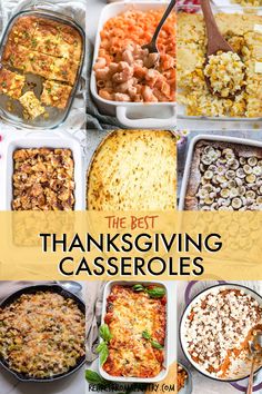 the best thanksgiving casseroles for everyone to enjoy in their own kitchen or dining room