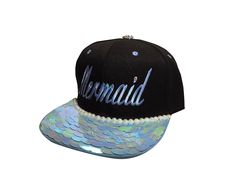 Mermaid Snapback Blue from Sparkl Fairy Couture. Saved to Epic Wishlist. Shop more products from Sparkl Fairy Couture on Wanelo. Mermaid And Dolphin, Edm Girl, Swivel Mirror, Type Of Outfits, Rave Girl, Designer Jewellery