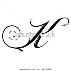 the letter k in arabic calligraphy