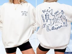 Ideal for Gifting! Premium Gildan 18000 Sweatshirt - Perfect for Winter Festivities. Get ready to celebrate the season with our Winter-Themed Gildan 18000 sweatshirt! Whether it's for a bachelorette party, birthday, or any holiday event, this cozy and fashionable sweatshirt brings a festive flair to every occasion. It's the ultimate gift to keep your loved ones warm and filled with holiday spirit all winter long! ❄️ Note 👉🏼 You can expect a draft of your custom print within 24 hours for your r Bachelorette Sweatshirt Ideas, Apre Ski Bachelorette, Winter Bachelorette Party Themes, Winter Wedding Bridal Party, Cozy Bachelorette Party, Winter Bachelorette Party, Mountain Bachelorette Party, Mountain Bride, Bachelorette Trip