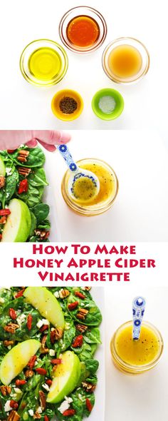 how to make homemade hoisie salad with vinegar and apple cider vinaiette