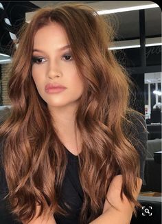 Auburn Hair Color Brunette, Auburn Hair Color With Brown Eyes, Auburn Ash Hair, Nutmeg Color Hair, Brown To Cooper Hair, Cinnoman Hair, Auburn Toned Brown Hair, Brown Eyes Auburn Hair, Natural Copper Brown Hair