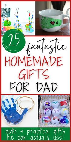 25 fantastic homemade gifts for dad