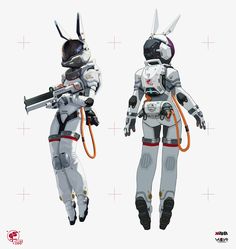 ArtStation - Close Encounters of the Third Kind, M Katsura Space Character, Cyberpunk Fashion, Close Encounters