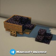 an image of a minecraft furniture set