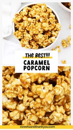 the best caramel popcorn recipe