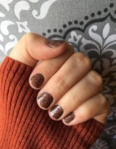 Introducing the ultimate nail game-changer: Color Street Nail Strips! 💅✨ 🎉 Item Overview: * Handmade item 💅 Item Details:  * Color Street Nail Strips 100% Real Nail Polish * BRAND NEW IN PACKAGE! Name: Sahara Jewel Color: Brown Category: Glitter Status: Retired Collection: Fall 2017 Step into the desert's embrace with the dazzling "Sahara Jewel" Color Street nail polish strips! This retired set from the Fall 2017 collection features a captivating brown shade infused with glitter, evoking the beauty of golden sands under the sun. Perfect for those who love a touch of sparkle, these easy-to-apply strips offer a rich and glamorous look that complements any style. Add a hint of desert-inspired magic to your nails with "Sahara Jewel" and let them shine like the stars over the Sahara! * SHIPS Fall Nail Dip Colors, Sahara Jewel Color Street, Brown Nails With Glitter, Colorstreet Combos, October Nails, Nail Polish Brands, Brown Shade, Jewel Colors, Brown Nails