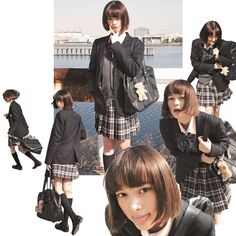 School Uniforms, A Collage, Collage, Twitter