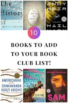 books to add to your book club list