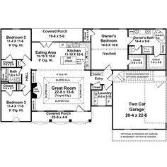 the first floor plan for this house