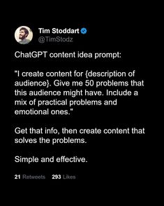 the tweet has been altered to include an ad for tim stoddart