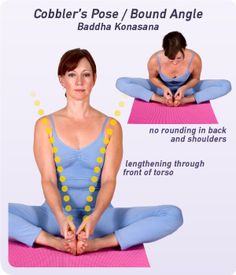 a woman sitting in the middle of a yoga pose