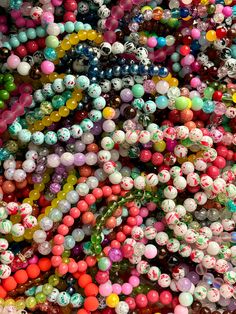 The Beaded Bracelets Bundle offers 2 options – a 5pc or 10pc bundle with a random selection of both 8mm and 10mm bracelets. What do you get 5pc random bracelets mixture of 10 and 8mm or 10pc random bracelets 10 and 8mm size: 7'' Bracelets in this bundle can not be adjusted. Marble Bracelets, Lots Of Bracelets, Bracelets Bundle, Marble Bracelet, Colorful Bead Bracelets, Girl Heaven, Crystal Bead Jewelry, Diy Bracelet Designs, Bangle Bracelets With Charms