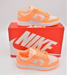 Peaches And Cream Dunks, Peach Dunks, Wallpaper Nike, Dunks Shoes, Nike Dunks Low, Gymnastics Shoes