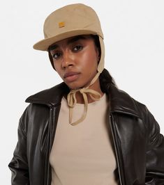 ACNE STUDIOS
Trapper cotton ha Curved Brim Cotton Hat For Fall, Cotton Hat With Curved Brim For Fall, Fall Cotton Hat With Curved Brim, Adjustable Bonnet For Outdoor Fall Wear, Everyday Cotton Hats For Fall, Cotton Hats For Everyday Fall Wear, Everyday Fall Cotton Hats, Fall Everyday Cotton Hats, Adjustable 5-panel Hat For Fall