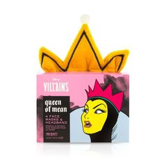 Mad Beauty Disney Pop Villains Headband & Face Masks Evil Queen. Available now for fast delivery. Same day dispatch. Free Shipping available. Lowest prices guaranteed. Lilac Hair Color, Pregnancy Gender, Literature Humor, Disney Pop, Lilac Hair, Beauty Treats, Beauty Pop, Face Mask Set, Disney Collectables