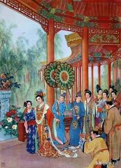 Tang Dynasty Art, Shang Dynasty, Chinese Palace, Hong Kong Art, China Architecture, Chinese Artwork