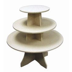 three tiered cake stand in white marble