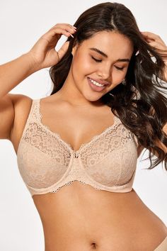 Accessorized with delicate lace, this gorgeous bra is designed to offer full coverage that ensures maximum comfort even after long hours. Showcasing a floral pattern, it is made using excellent quality spandex and polyamide materials. Fitted with a back closure, the underwire feature of this incredible bra combined with its adjustable straps ensure ultimate support. Innerwear that makes you feel special every day, order this marvelous bra now!

Specifications
Brand Name: GeraldBlack
Obscene Pict Comfortable Bra, Tamil Girls, Lingerie Plus, Lingerie Plus Size, Plus Size Brands, Comfortable Bras, Girdles, Curvy Girl Fashion, Bra And Panty Sets