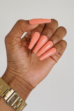 Ballerina Peach Fuzz Nails Fiery Nails, Always Be