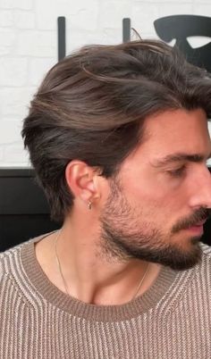 Top 50 Medium-Length Hairstyles for Men: Featuring Galleries and Videos | 50 of the Best Medium Hairstyles for Men (Gallery + Videos Included) Loose Pompadour Men, Mens Long Tapered Haircut, Hairstyles For Men With Medium Hair, Short Flow Haircut Men Straight, Men’s Medium Straight Hair, Medium Long Haircut Men Straight, Men Straight Haircut Styles, Men Medium Length Haircut, Men S Haircut Medium