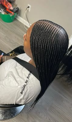 Middle Part Feed In Braids Cornrows, Small Cornrows Braids For Black Women, 3 Layer Feed In Braids, Small Cornrows, Vacation Hair, Twists Hairstyles