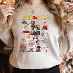 Home Alone Christmas Shirt, I Made My Family Disappear Quote, I Am Upstairs Dummy, Kevin Alone Movie Shirt, Matching Family Christmas Tees by CocoApparelCreations on Etsy Home Alone Christmas Shirt, Home Alone Christmas, Christmas Movie Night, Funny Christmas Sweaters, Holiday Time, Christmas Tees, Christmas Movies