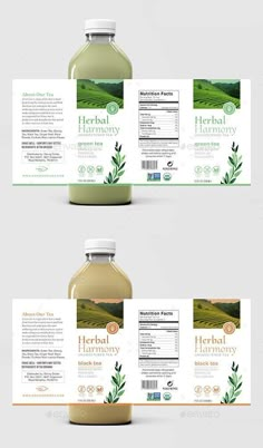 Professional product label and packaging design for $120 on| FabulaStudios Label Bottle Design, Lable Package Design, Tea Design Packaging, Tea Bottle Packaging, Back Label Design, Bottle Label Design Ideas, Product Label Design Ideas, Tea Label Design, Drink Label Design