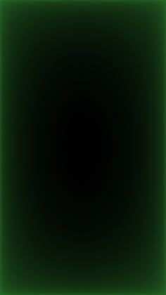 a green square frame with an empty space in the middle