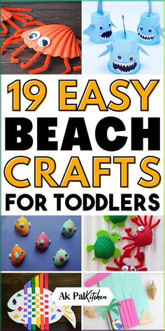 the top ten easy beach crafts for toddlers