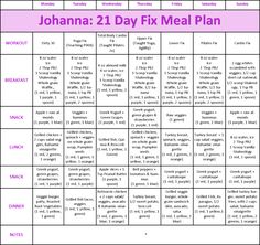 Johanna's 21 Day Fix Meal Plan Meal Board, Healthy Couple, 21 Day Fix Menu, 21 Day Fix Challenge, 21 Day Fix Plan, Beachbody 21 Day Fix, 21 Day Meal Plan, 21 Day Fix Diet, 21 Day Diet