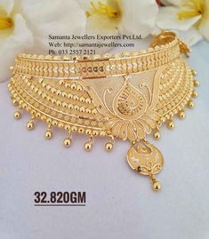 Latest Choker Necklace Designs Gold, Gold Choker Necklace Indian Bridal With Price, Chokar Design Jewelry In Gold Latest, Choker Necklace Designs Gold Indian, Jewellery Choker, Choker Sets, Choker Necklace Online, Choker Jewellery, Gold Necklace Wedding