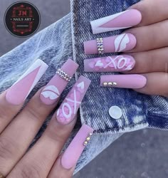 Decorate Nails, Sassy Nails, Glamorous Nails, Coffin Shape Nails