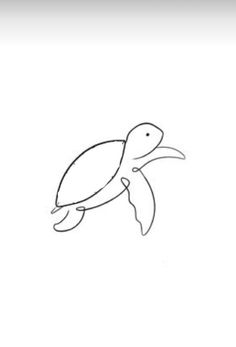 Fineline Turtle Tattoo, Brushwork Tattoo, Line Drawing Turtle, Tortoise Tattoo Design, Turtle Outline Tattoo, Simple Sea Turtle Tattoo, Aruba Tattoo, Little Turtle Tattoo, Fine Line Turtle Tattoo