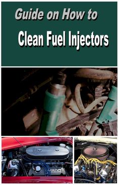 an image of a car engine with the title guide on how to clean fuel injectors