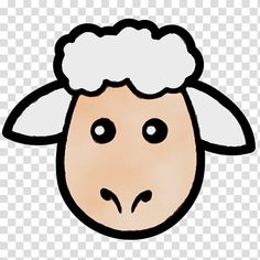 Cartoon Sheep Face, Sheep Head Drawing, Hampshire Sheep, Audrey Hepburn Painting, Alien Painting, Diy Eid Gifts, Sheep Head, Sheep Cartoon