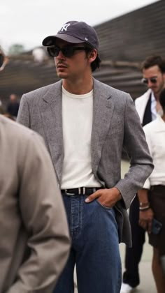 Mens Outfit Inspiration, Stylish Mens Outfits, Streetwear Men Outfits, Casual Suit, Mode Inspo