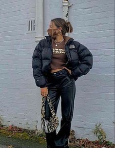 Jacket Outfit, Puffy Jacket, Indie Outfits, Mode Inspo, Looks Chic, Winter Fashion Outfits, Retro Outfits