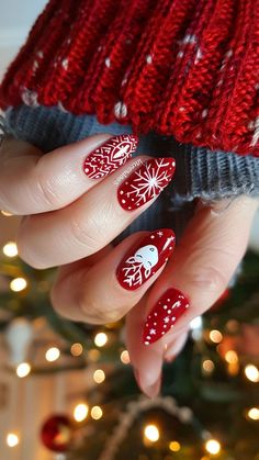 #ChristmasNails #HolidayNailArt #FestiveNails #NailArtIdeas #NailDesigns #ChristmasNailDesigns #WinterNails #NailInspo #MerryAndBrightNails #DIYChristmasNails #CuteChristmasNails #NailTrends #GlitterNails #NailArtCommunity #ChicNails #SeasonalNailArt #NailGoals #NailPolishAddict #HolidayNailTrends #NailOfTheDay Holiday Manicure