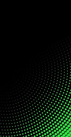 an abstract green and black background with dots